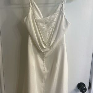 Lulus white mini dress